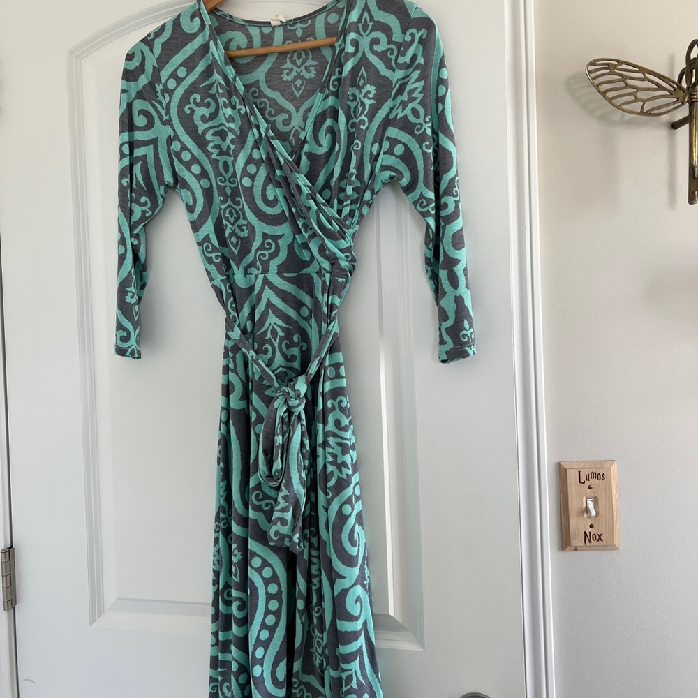 Pink blush Maternity Tie Dress
